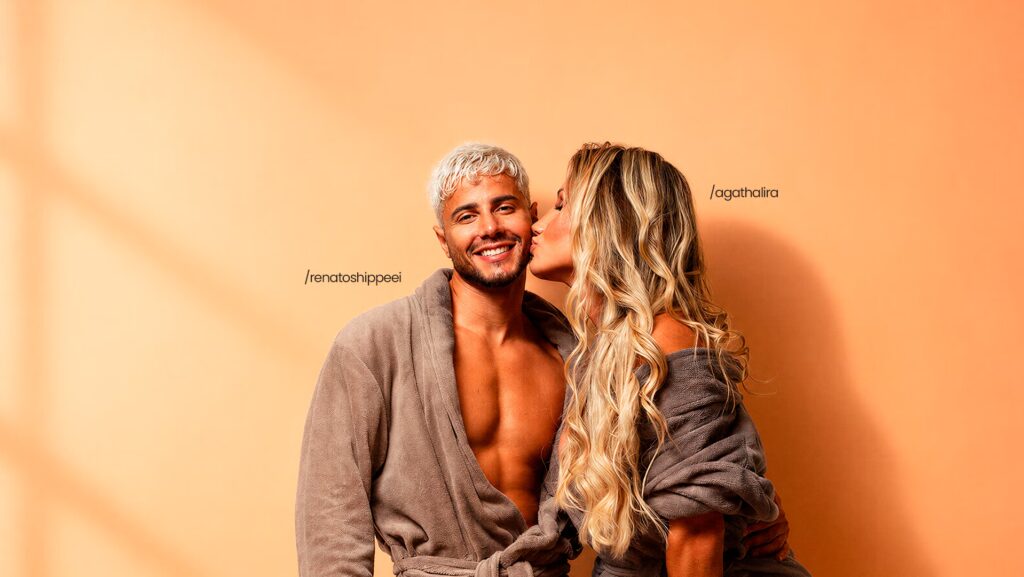 Agatha Lira ao lado de /renatoshippeei