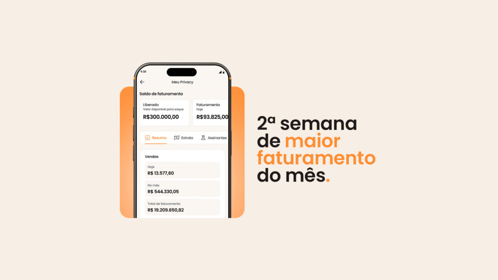 Descubra o segundo melhor período para faturar na Privacy